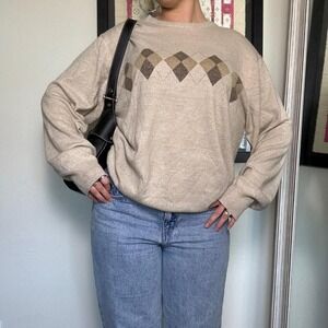 Vintage chunky knit sweater